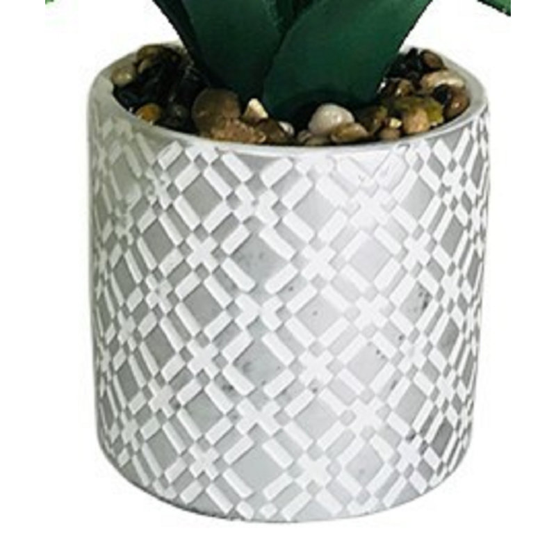 22'' Faux Plant in Ceramic Pot
