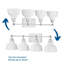 Éclairage pour meuble-lavabo à intensité variable Mable-558613141-558613138