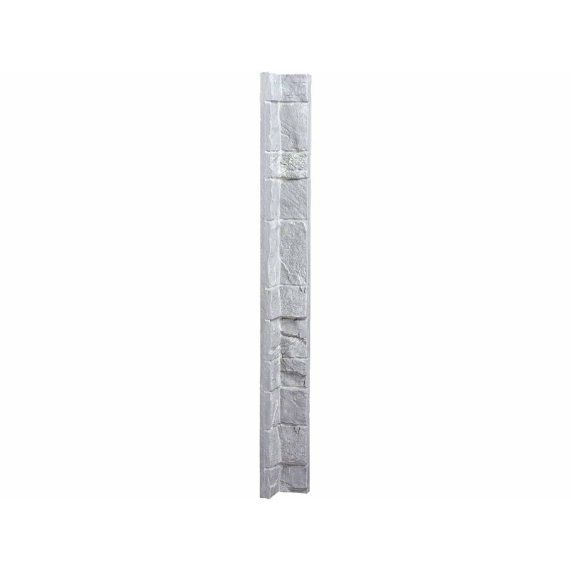 Colorado Dry Stack Flush Inside Corner, Frosted Gray