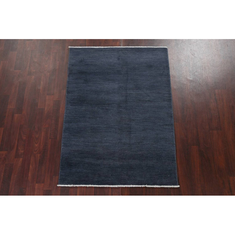 Tapis oriental en laine Gabbeh Kashkoli noué à la main 4 pi x 5 pi 8 po