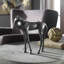 Figurine cheval brun foncé en métal