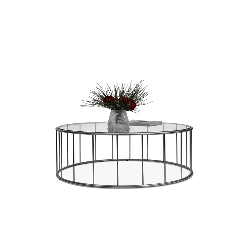 Carrico Coffee Table, Clear
