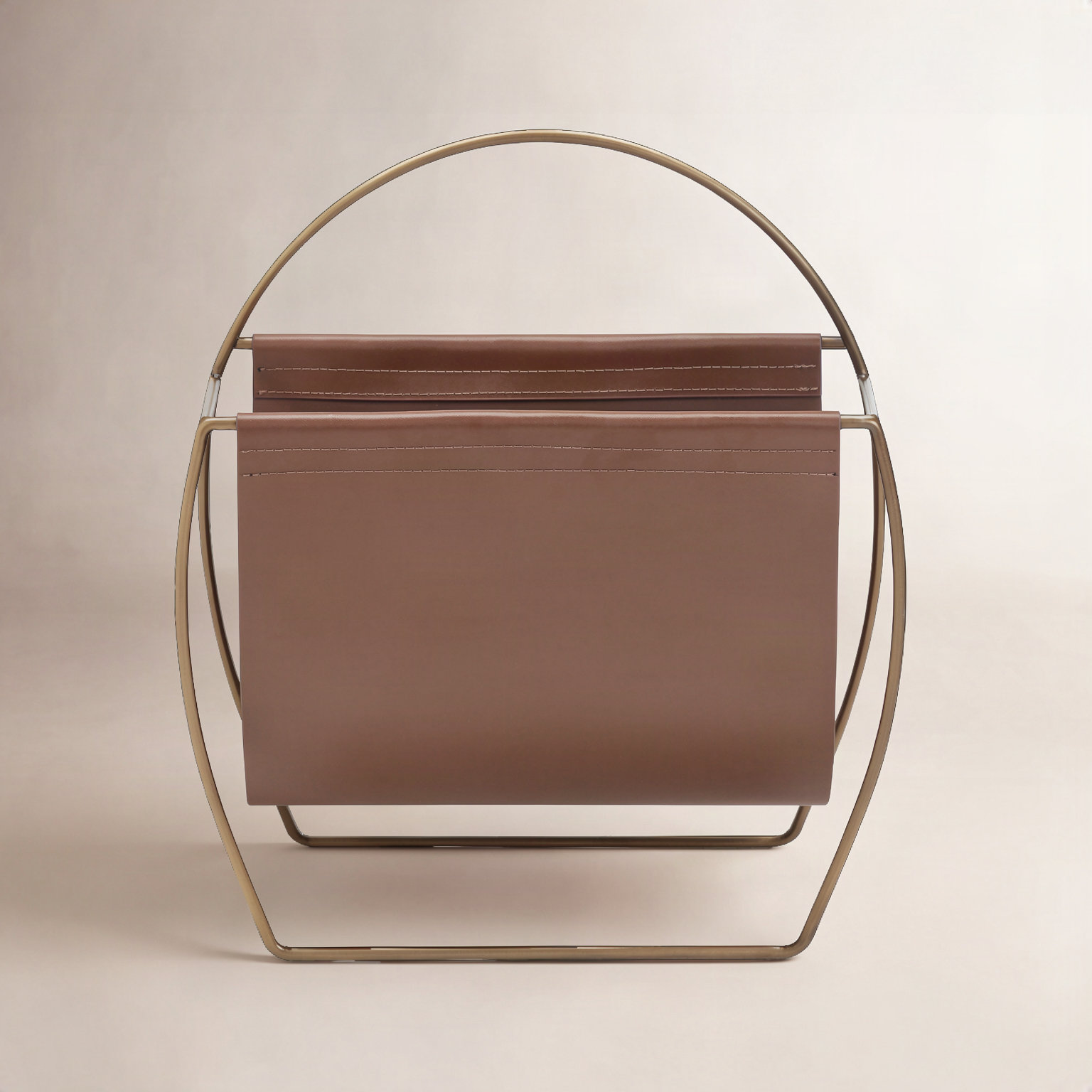 Magazine Rack, Brown