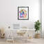 Impression sur toile, "Happy Dog Face", aquarelle-1668345151-1668345121