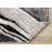 Ocossio Grey Black Modern Abstract Waves Area Rug-1329999959