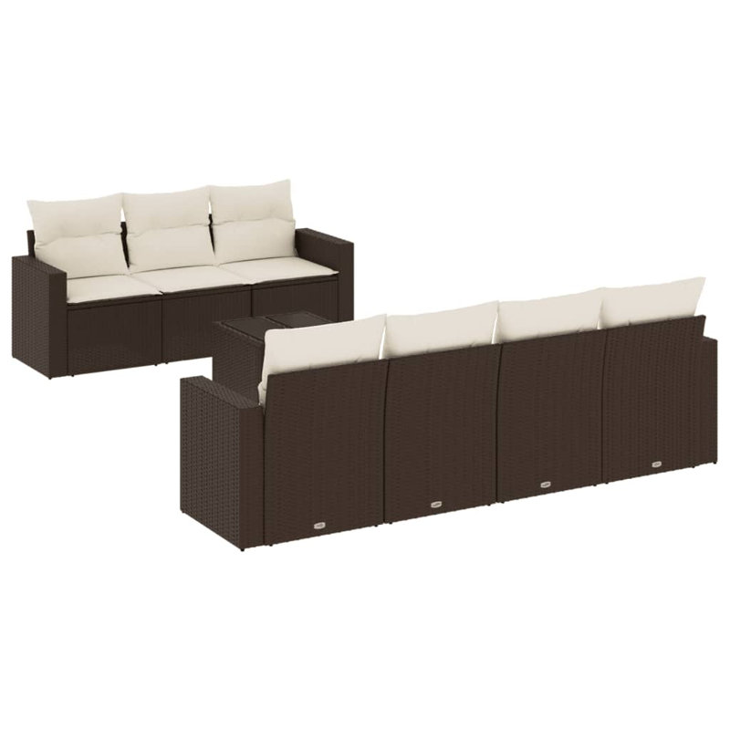 Ensemble de canapé de jardin Vidaxl