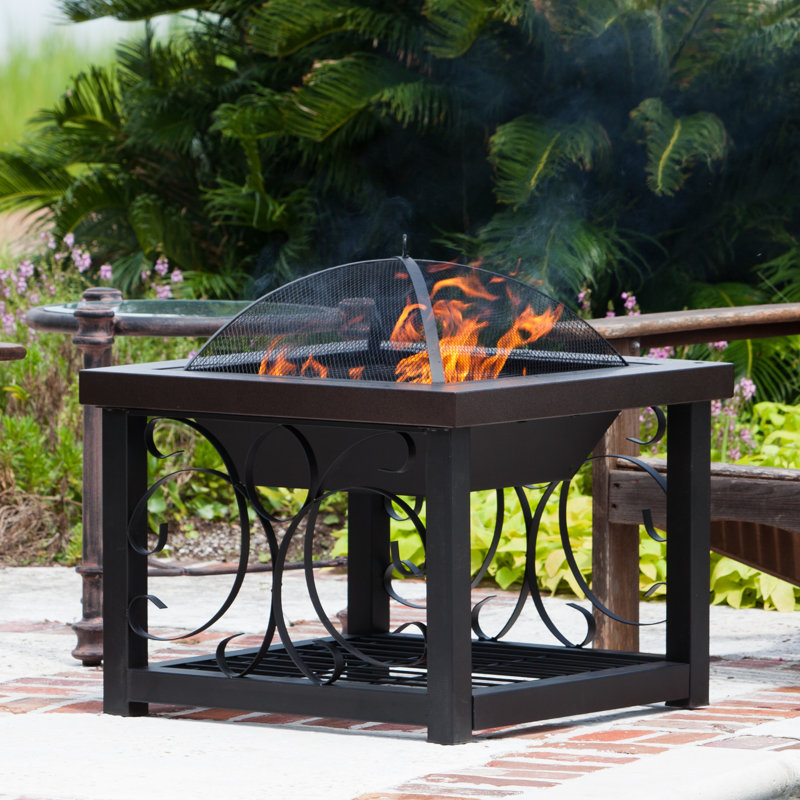 Table carrée à cocktail Mace Fire Sense