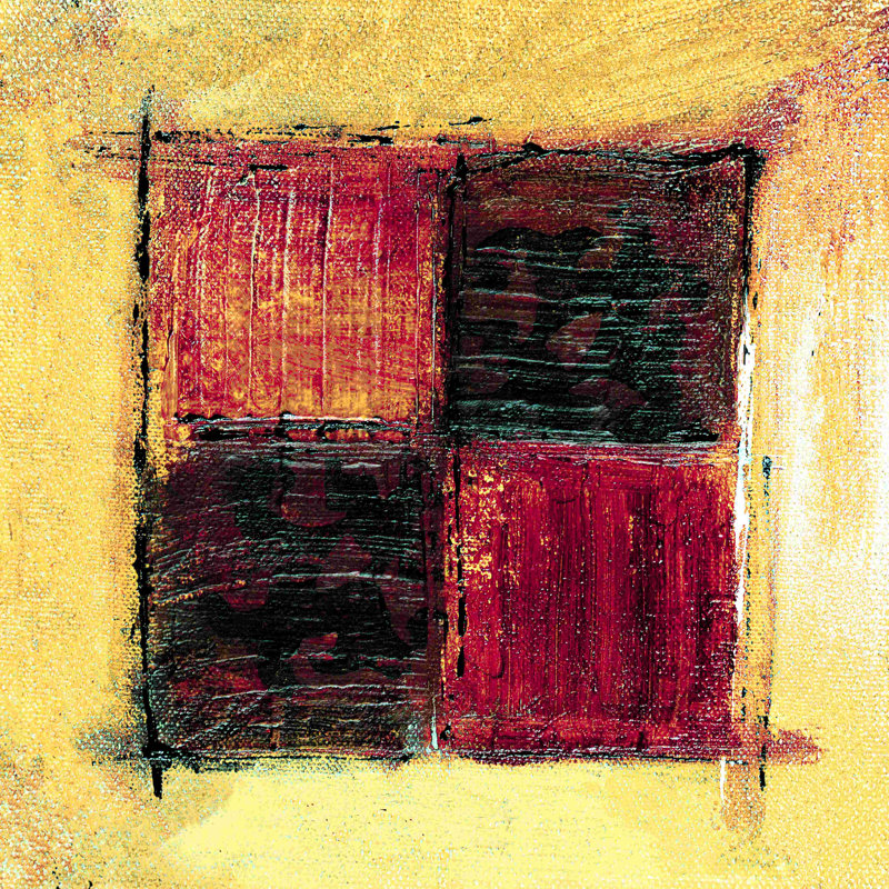 Quadrate 12 - peinture sur toile tendue, H 36 po x l 36 po