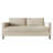 Newquay 74.60'' Square Arm Sofa-1206833646