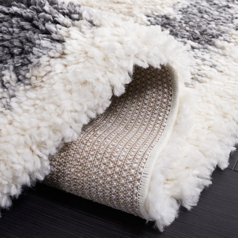 Tapis à poil long 800 po Fontana, Rectangle 5 pi 3 po x 7 pi 6 po