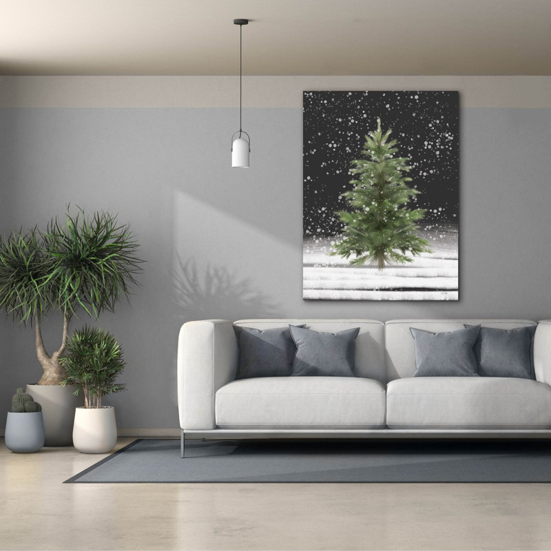 Toile épique Graffiti «Christmas Snow» par House Fenway, 40 po x 54 po