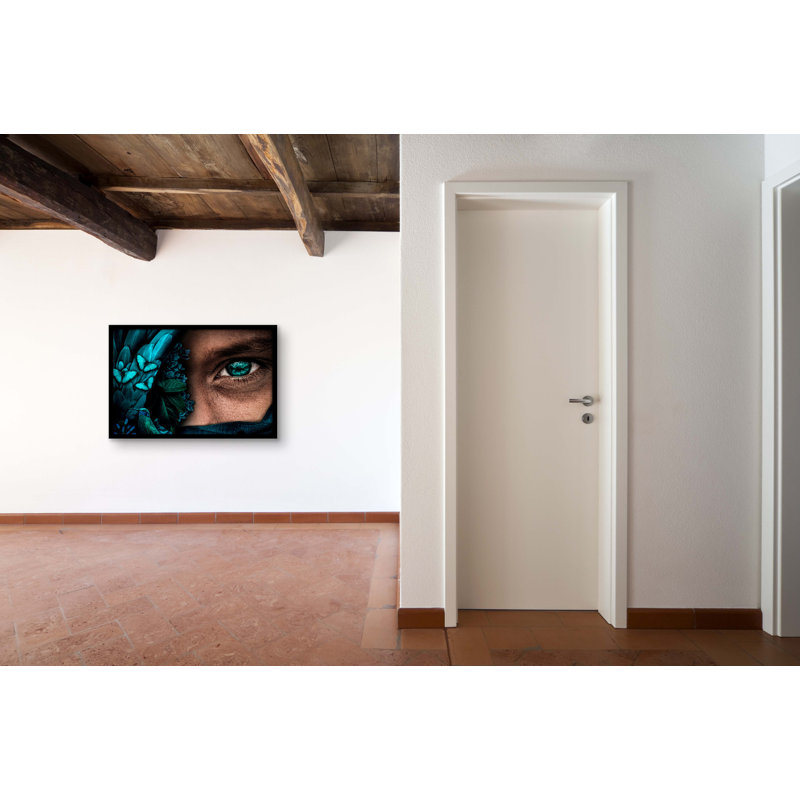 Mystery - Print on Plastic / Acrylic, Black Frame, 90cm H x 135cm W x 10cm D