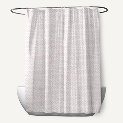Rideau de douche simple Rolling Waves