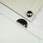 Gloss Black Nickel Cup Handle & Coordinating Knob-123222730