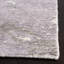 Tapis gris en laine / viscose touffeté à la main Layshia-1278779586