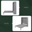 Lit escamotable mural avec tablettes Murphy-98421185-98421198