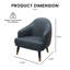 Fauteuil d'appoint 32,68 "