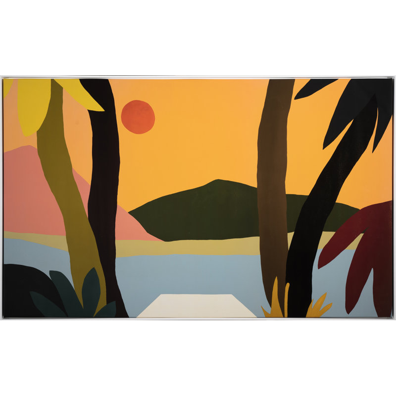 Gauguin's Forest Print by Joon Lee