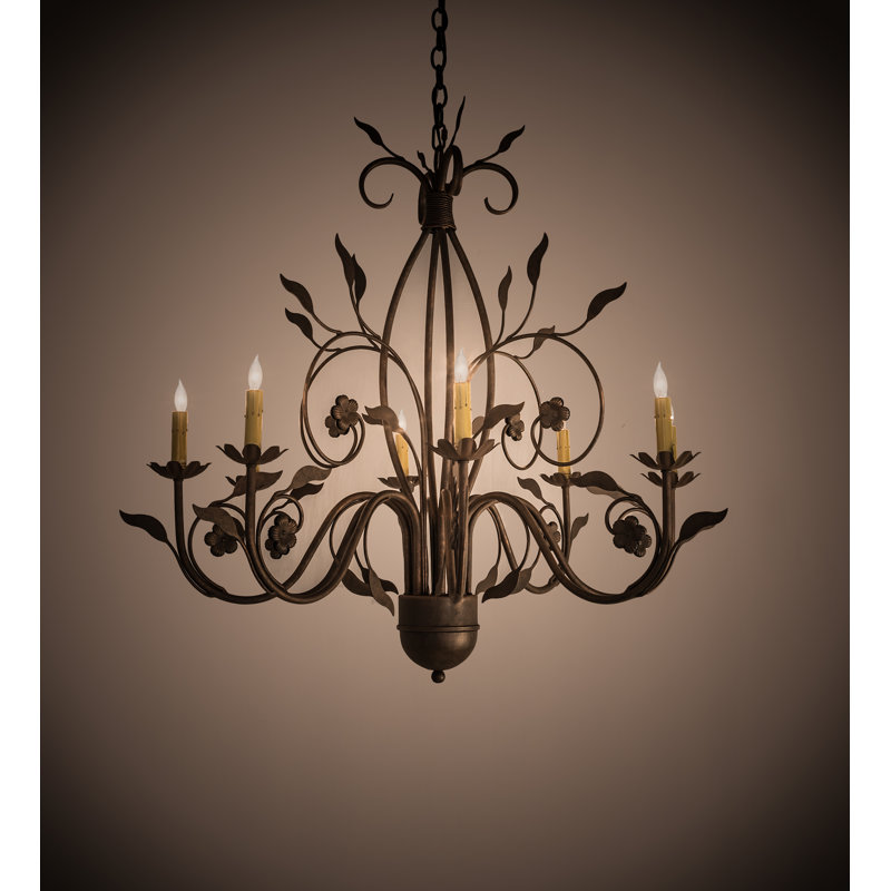 Wardner 8 - Light Chandelier