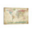 World Cities Map by Michael Tompsett - Wrapped Canvas Print-56678660-29383402
