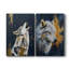 ANIMALS Series CXL III - Toile tendue avec châssis de qualité supérieure - Prêt à être accroché