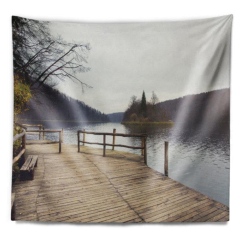 Polyester Tapestry, 50" H x 60" W