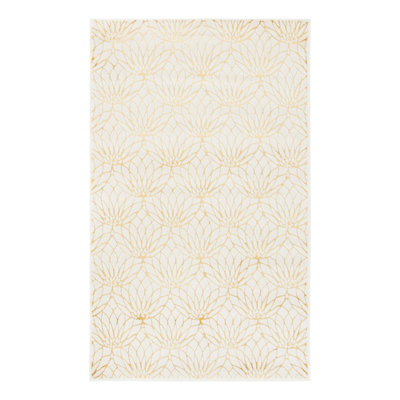 Glitzy Geometric Indoor Rug