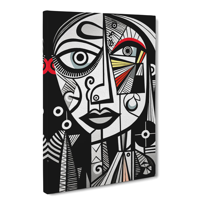 Pablo Picasso Line No.3 - Wrapped Canvas, 60cm H x 40cm W x 3cm D