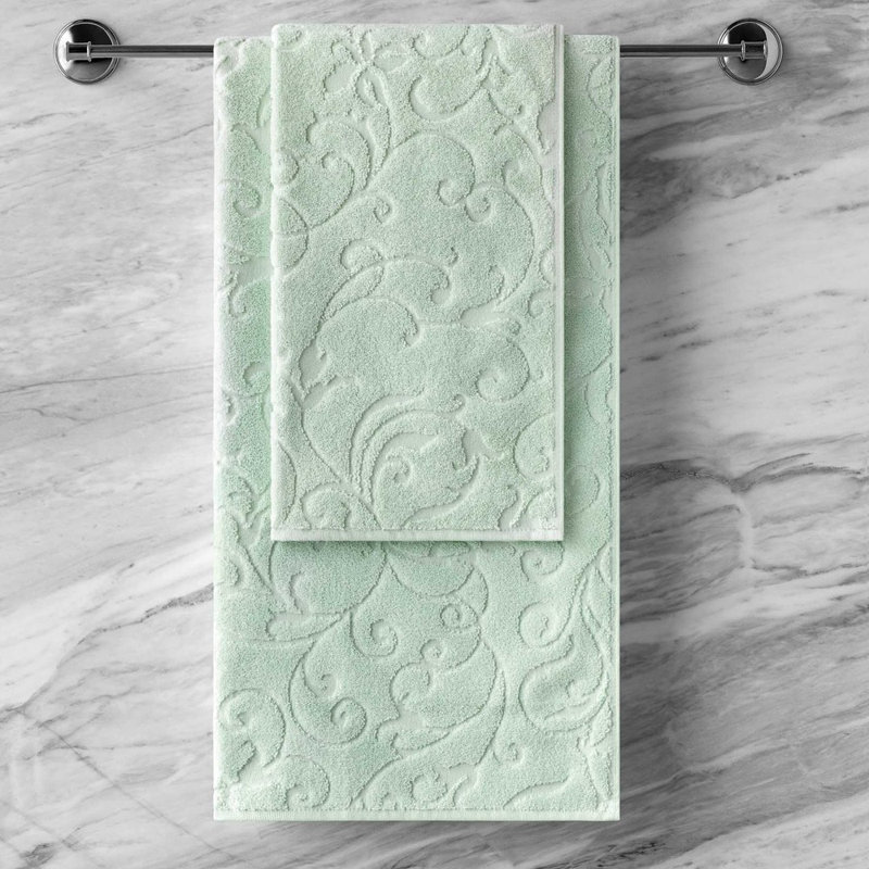 Sharlyz Hand Towel, Pale Fresh Green