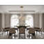 Lustre 30 branches en bronze éclectique Eclectic