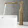 10-1/4”H Solid Brass Single-Hole Single-handle Bathroom Sink Faucet with Optional Drain Assembly