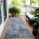 Machine Washable Indoor/Outdoor Cicel ACN1162 Blue