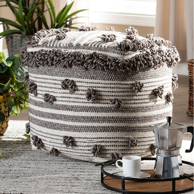 Upholstered Pouf