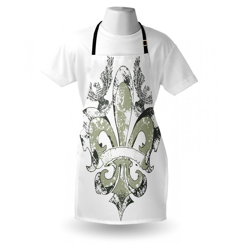 Tablier fleur de lis