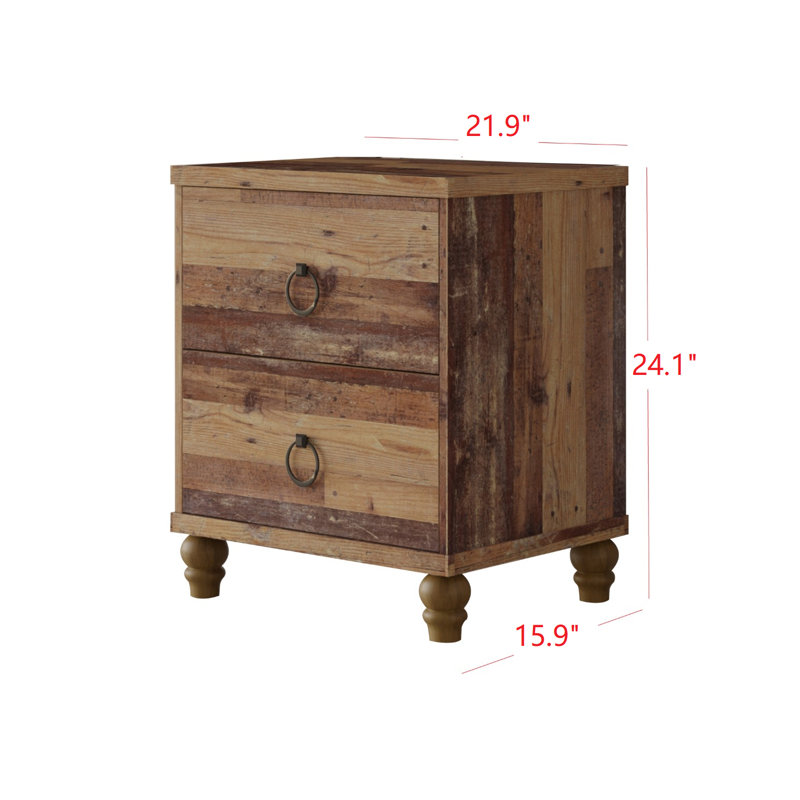 Scheider Lepore 2-Drawer Nightstand