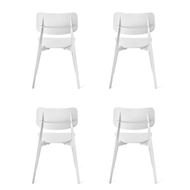 Chaise empilable d'extérieur et d'intérieur Stellar, Blanc