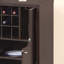 Armoire à vin Cocoa avec deux portes Porte-bouteilles de vin amovible
