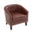 RED BROWN Leather