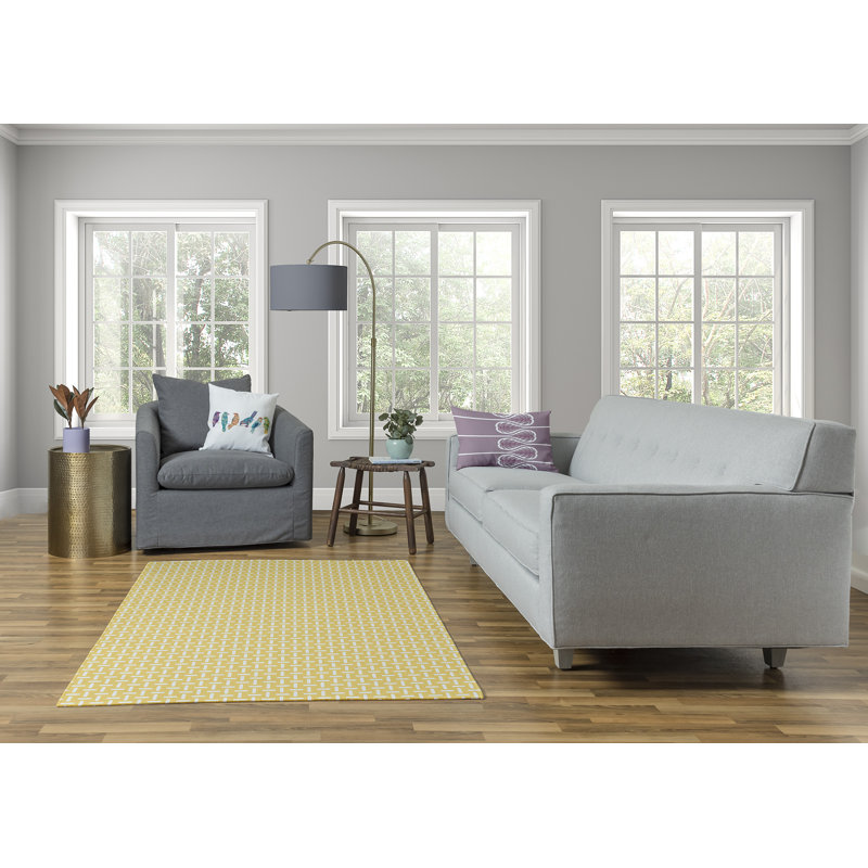 Chenille Geometric Indoor Rug, Rectangle 8' x 10'