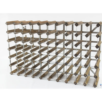 Liddle 70 - Bottle Solid Wood Wine Bottle Rack