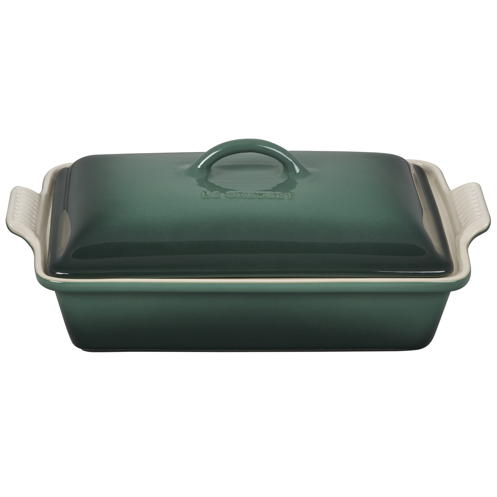 Le Creuset Heritage Stoneware 4 Qt. Rectangular Casserole with Lid, Artichaut