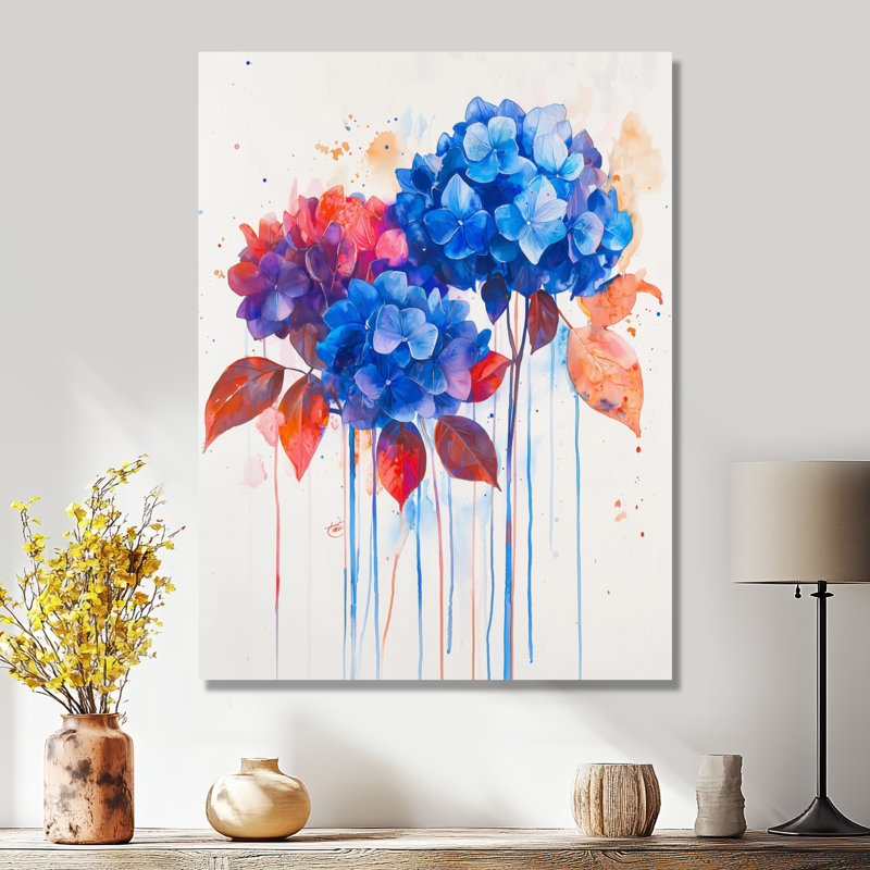 Gateshead - Floral Wall Art Prints, H 32 po x l 16 po, Toile tendue, Ne s’applique pas