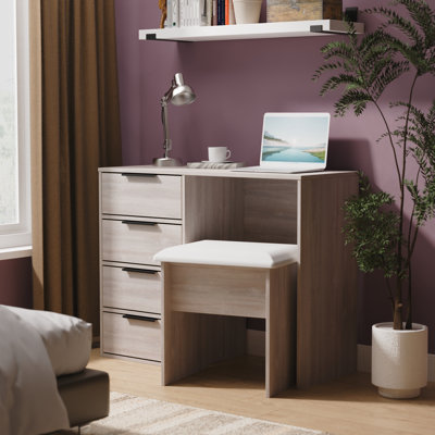 Hong Kong 4 Drawer Vanity in Kashmir Matt (Ready Assembled)
