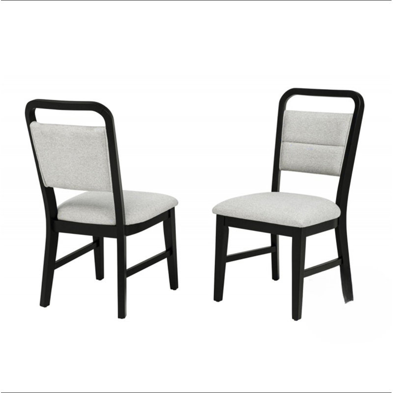 Ensemble de 2 chaises de salle à manger Contemporary