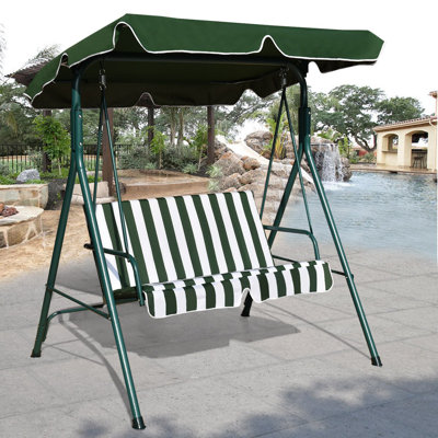 Gainesboro Porch Swing with Canopy