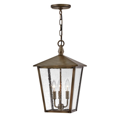 Huntersfield 3 -Bulb 17.75" H Outdoor Hanging Lantern