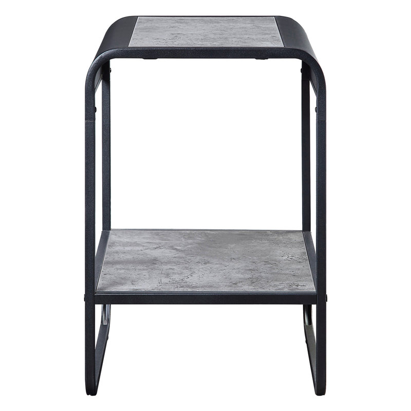 Table de bout traîneau, H 21,57 po x l 16,54 po x P 18,53 po