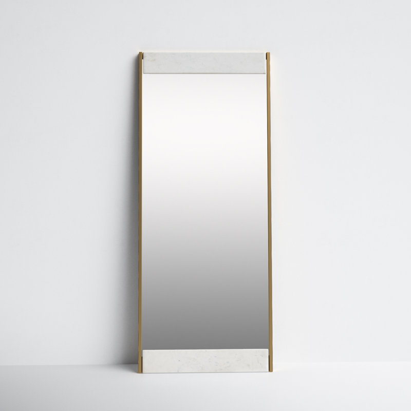 Cathia Metal Flat Floor Mirror