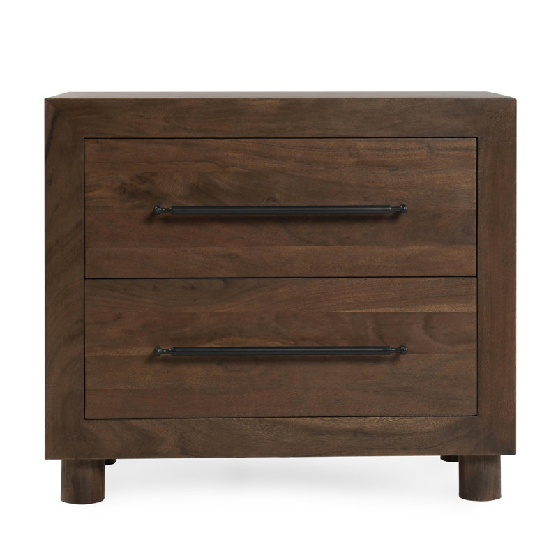 Jaxon 2 - Drawer Solid Wood Nightstand
