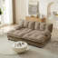 Canapé modulaire en tissu chenille respirant avec 2 repose-pieds, facile à assembler pour le confort du salon-978342978